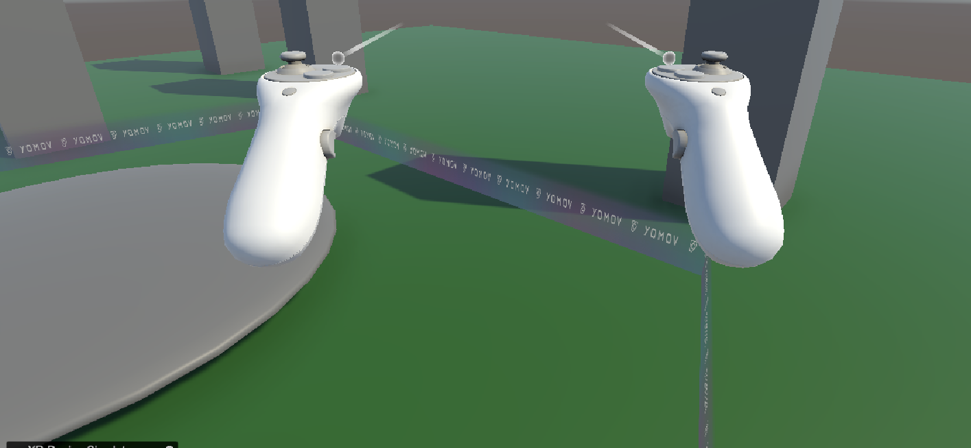 On: display the content boundary at 30% opacity when approached