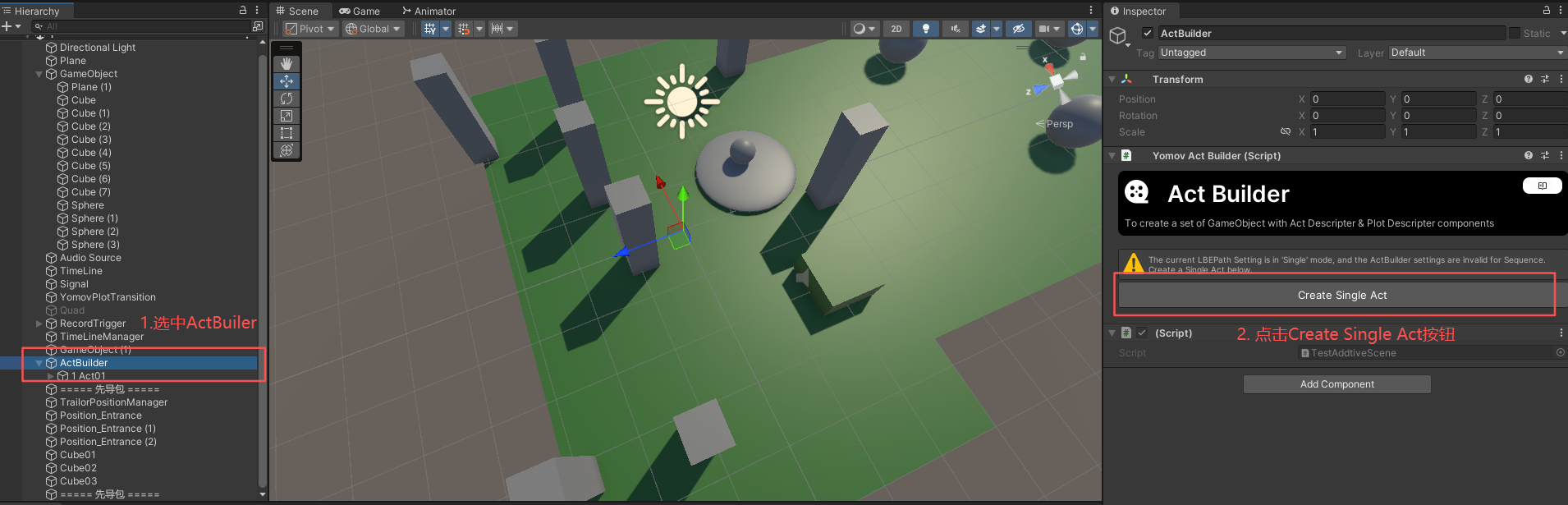 Create a Fixed Path unit